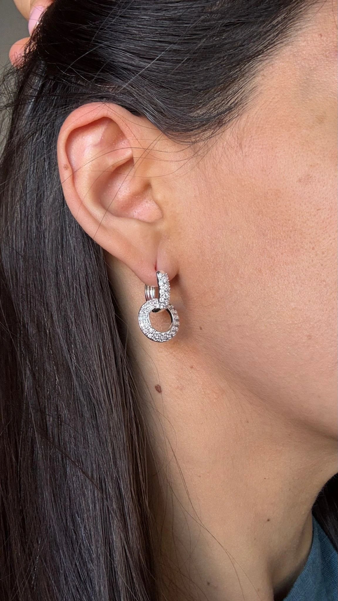 Aros con colgante