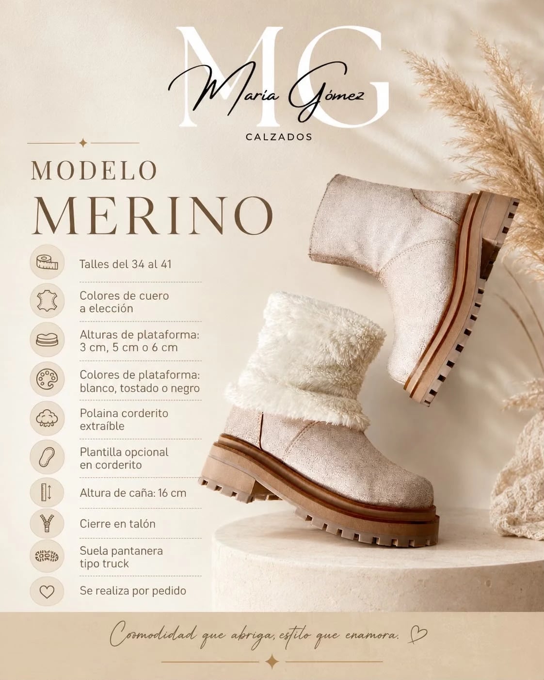 Bota MERINO