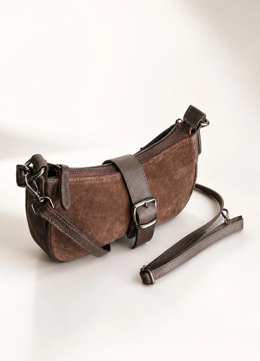 Cartera Hebilla de Cuero