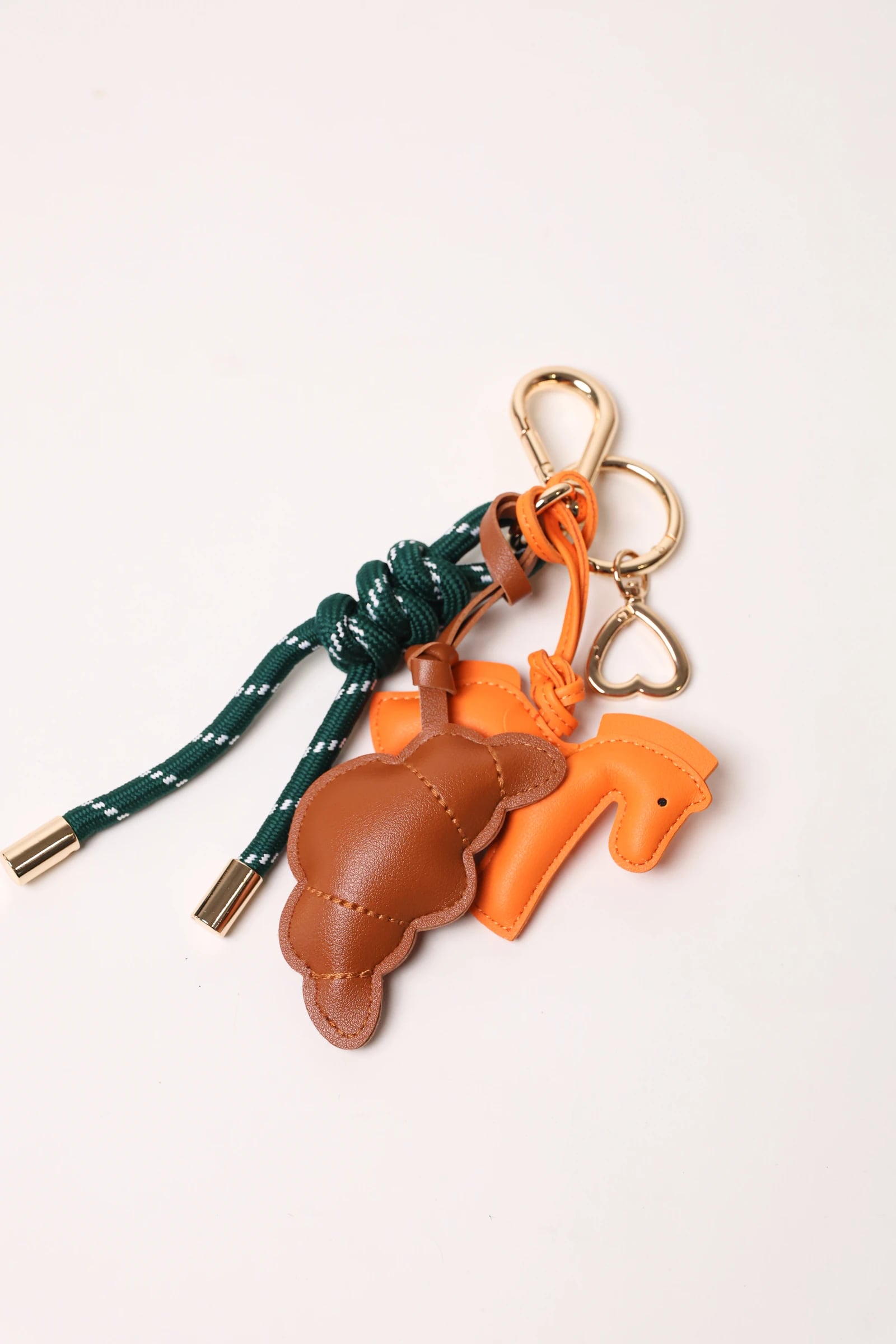 Key Chain Emerald + Caballito orange