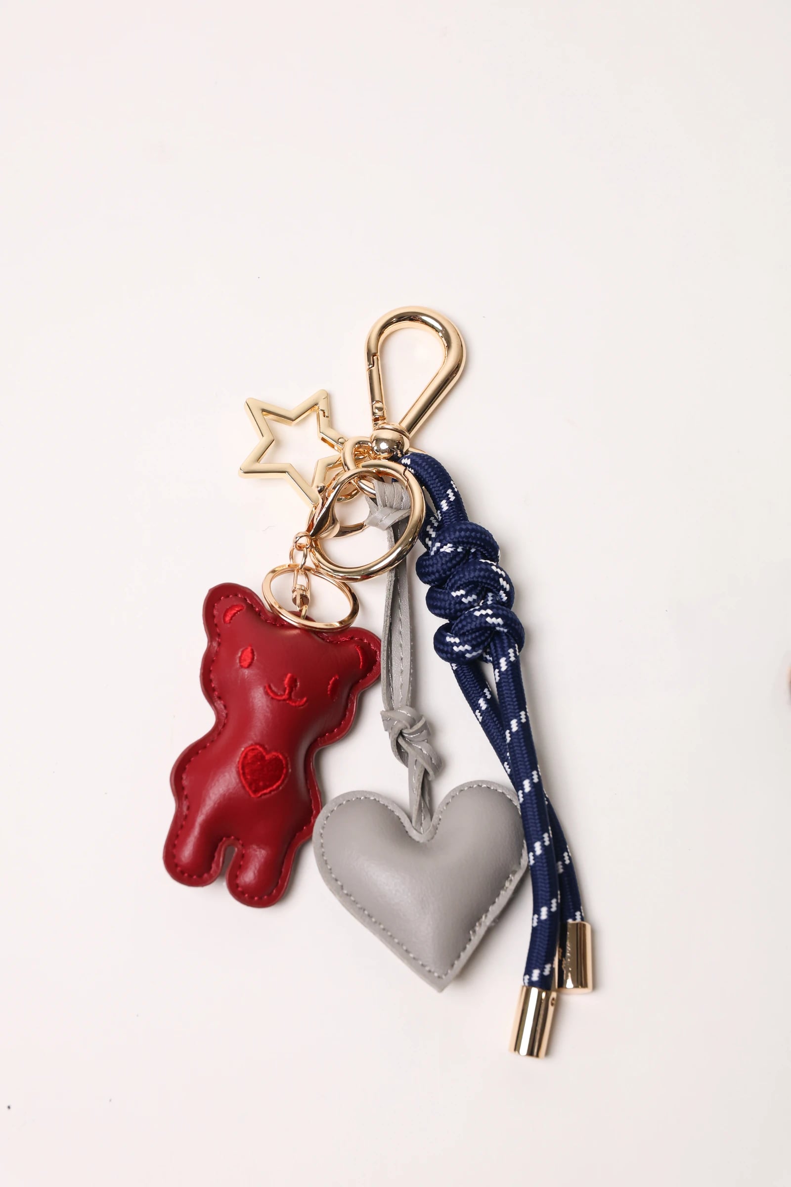 Key Chain Deep Blue + Osito rojo
