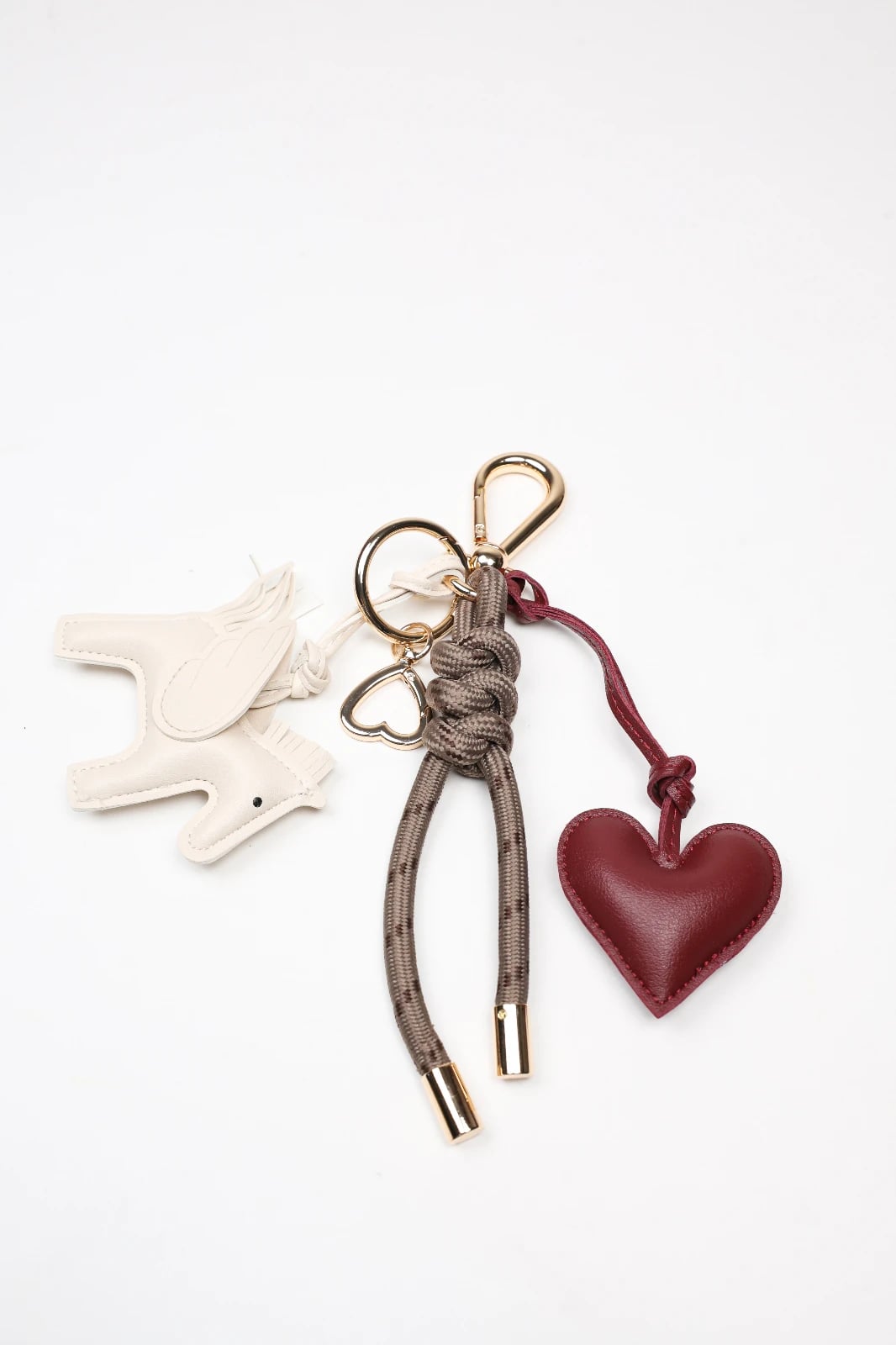 Key Chain Mocha - Corazón Morado