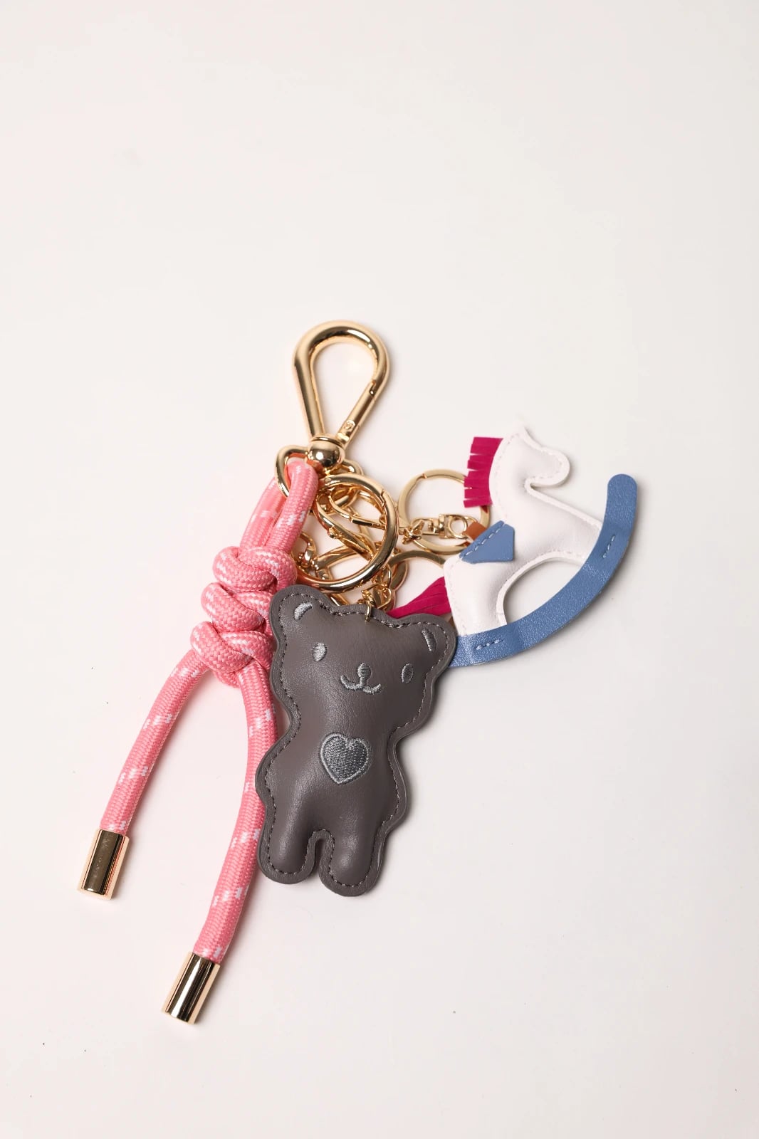 Key Chain Barbie + Osito marrón